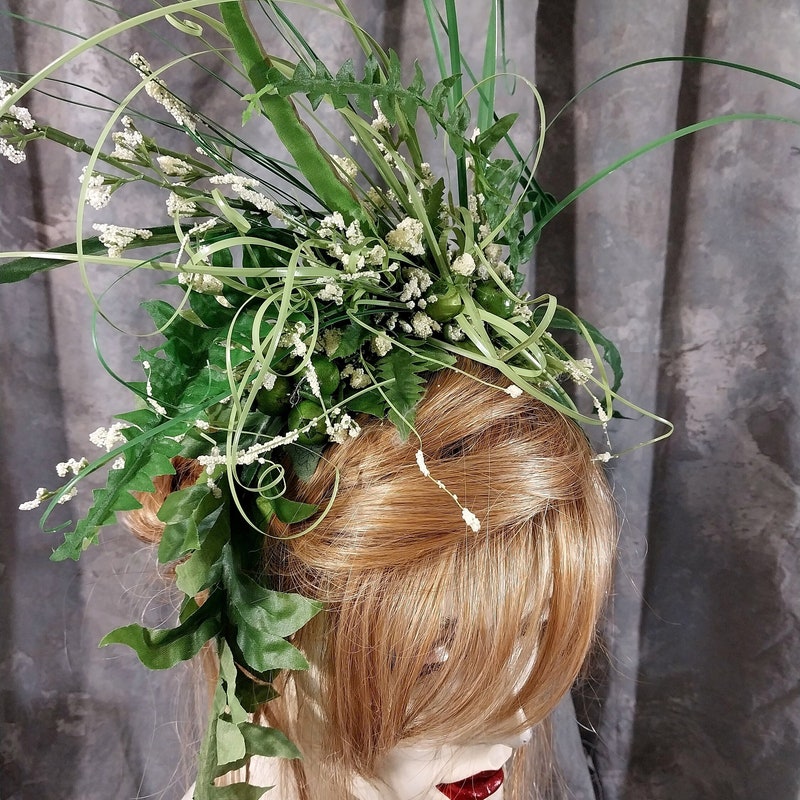 woodland fairy headpiece