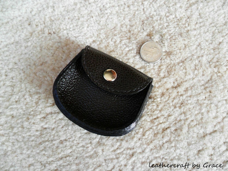 ear buds jewelry,case pouch 100/% hand stitched handmade super dark brown cowhide leather Ipod trinket coin