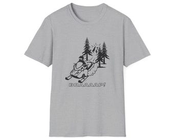 Snowmobile BRRAAAP! T-Shirt | Winter Racing Graphic