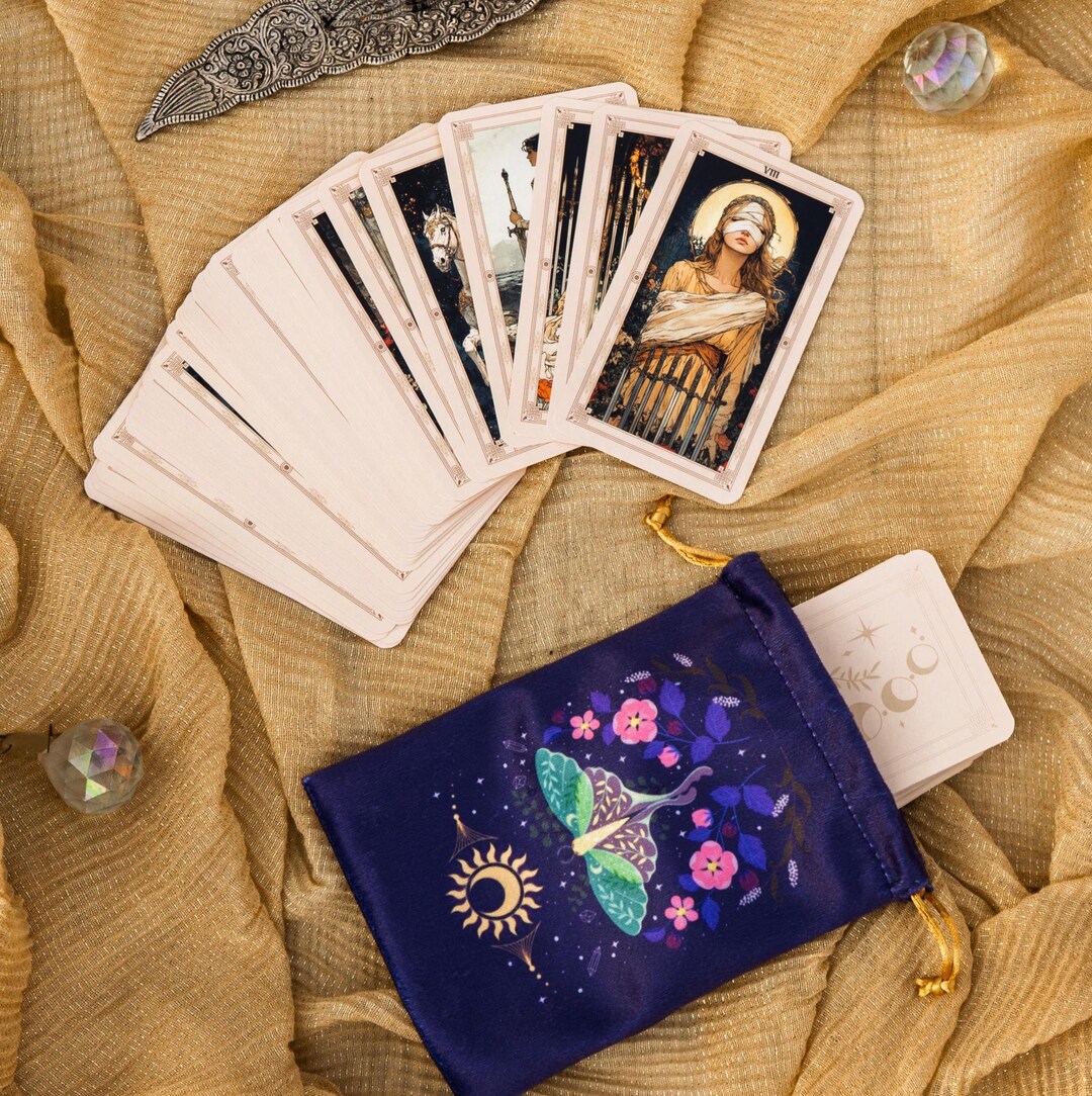 78 Card Deck, Classic Tarot Style, Divination Card Set, Spiritual Card ...