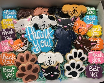 cat cookies etsy