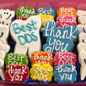 Thank you Dentist/Dental Sugar Cookies image 1
