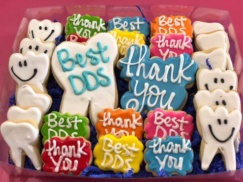 Thank you Dentist/Dental Sugar Cookies image 1