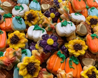 Fall Mini Sugar Cookies 4 DOZEN