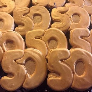 50th Birthday or Anniversary party favors- 50 and fabulous favors ~ 1 dozen
