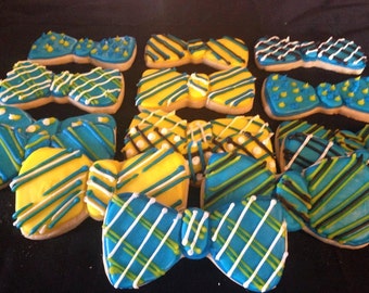 Med Bow Tie cookies~ 1 dozen