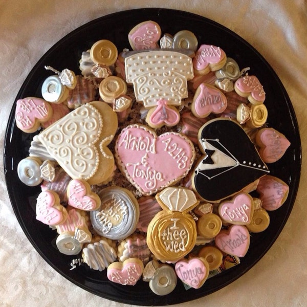 Wedding Cookies Etsy