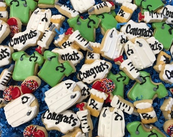 Medical school/Doctor Graduation Sugar Cookies