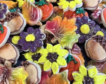 Fall/Thanksgiving Sugar Cookies