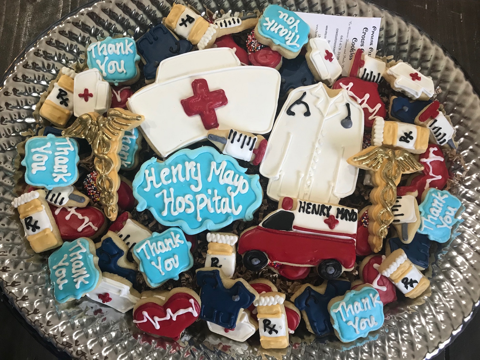 Healthcare Medical Workers Frontline Thank You Cookies Page Two