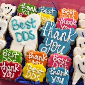 Thank you Dentist/Dental Sugar Cookies image 2