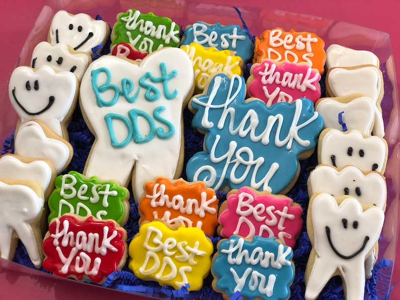 Thank you Dentist/Dental Sugar Cookies image 2
