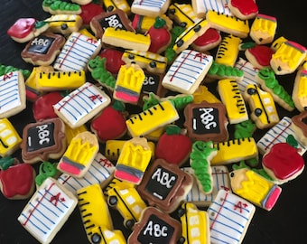 5 dozen Mini Teacher Appreciation Cookies for tray
