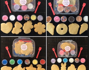 Spring craft for kids - Undecorated Sugar Cookie Kits  x 2