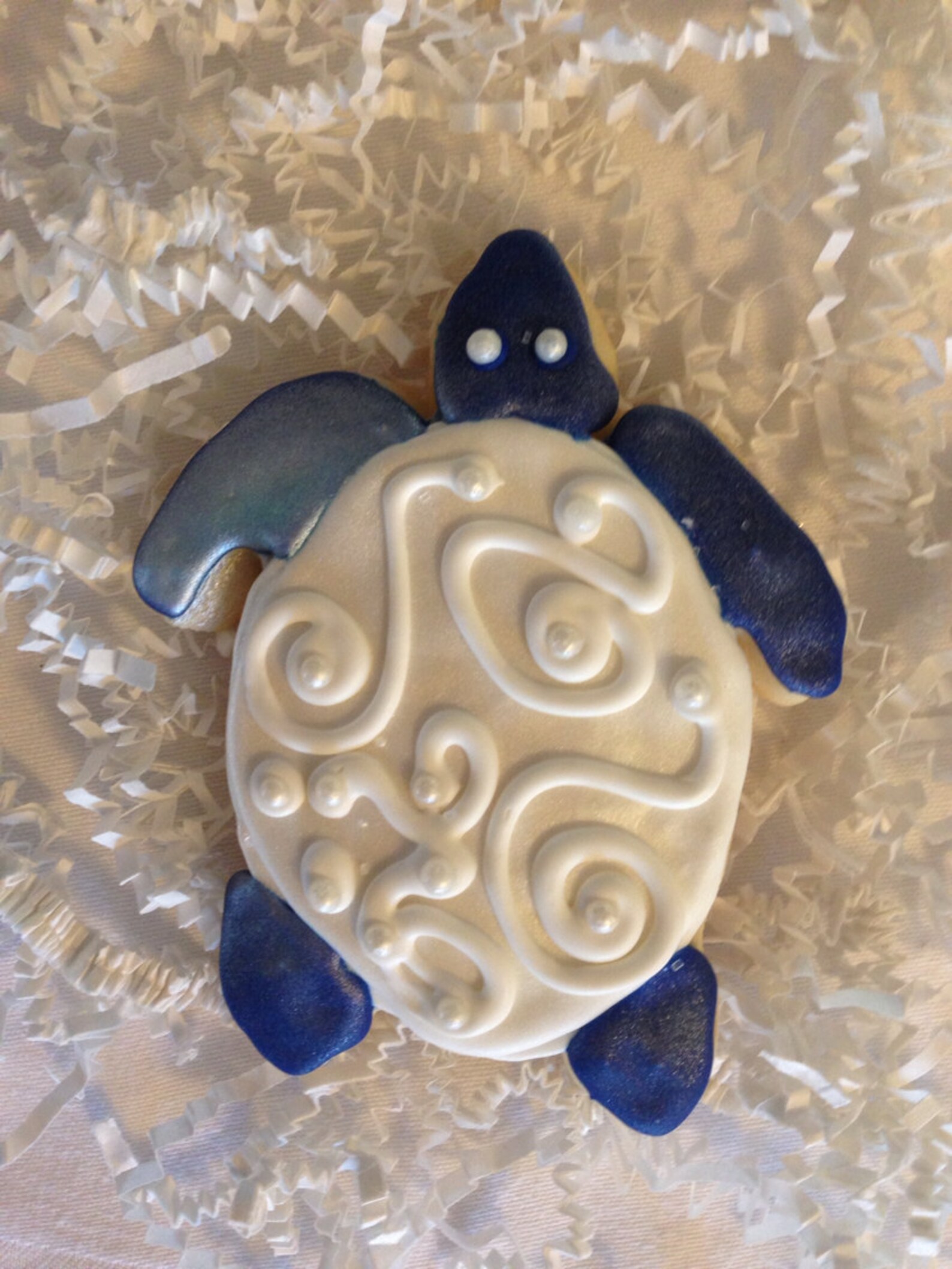 Sea Turtle Wedding Favor Sugar Cookie Etsy