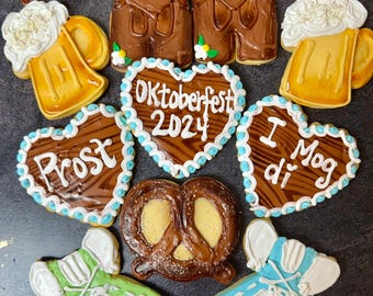 Oktoberfest sugar cookie favors