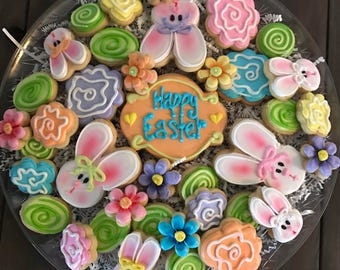 Easter Cookies for a tray