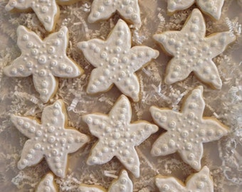 Star Fish Wedding Favor Sugar Cookies