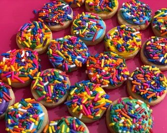 Bite size sugar cookies by the dozen