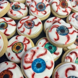 Eyeball Sugar Cookies image 1