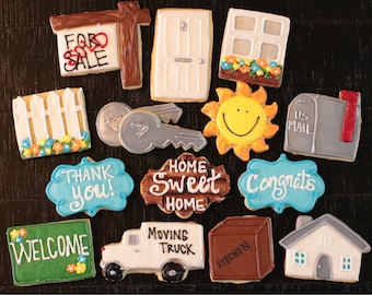 House warming/New Home/realtor cookie gift box