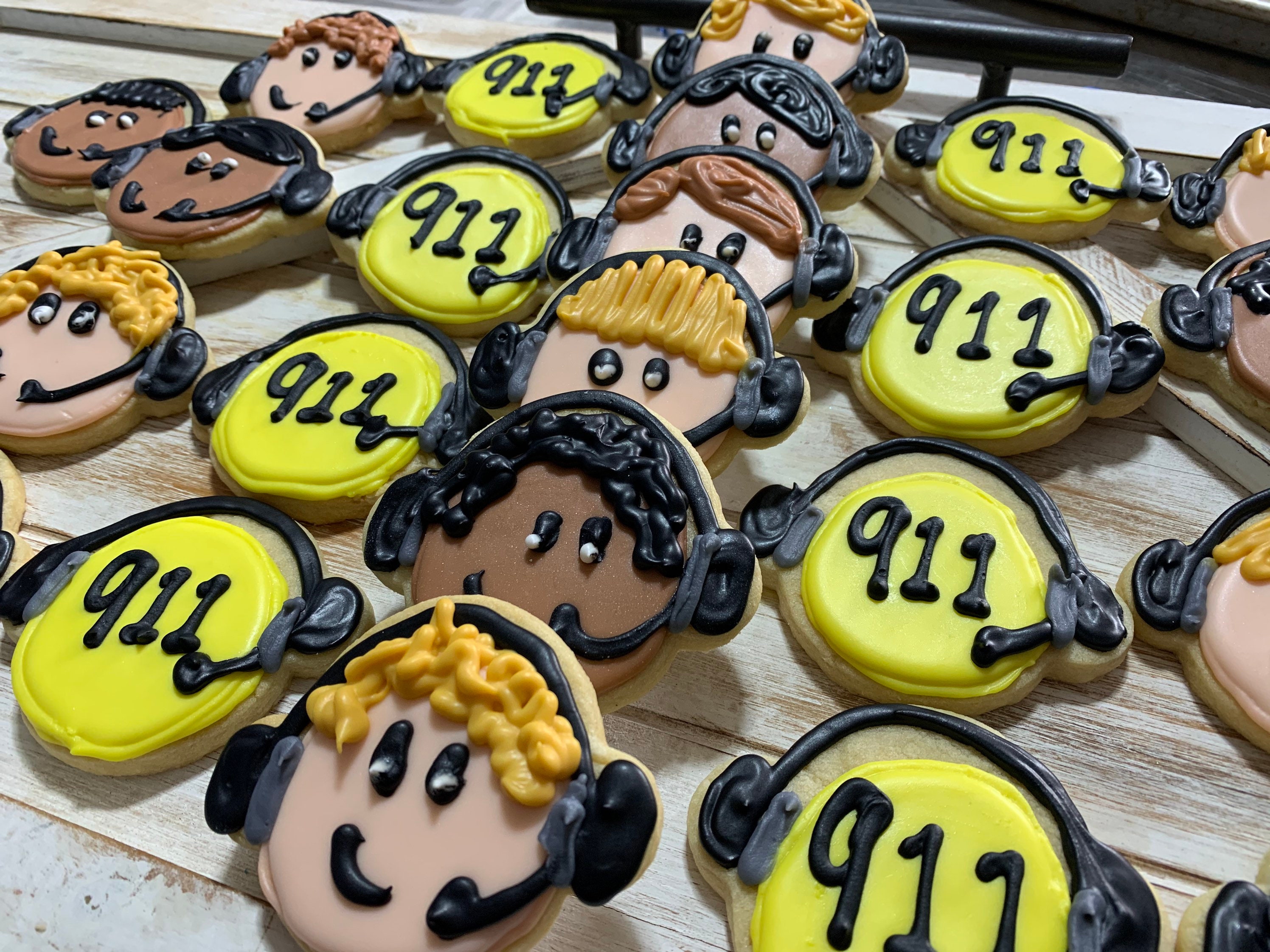911 Dispatcher Sugar Cookies Week Etsy