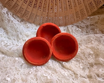 Aker Fassi Authentique du Maroc – Rouge à Lèvres et Fard à Joues Naturel – Pot en Terre