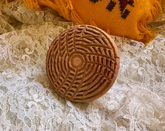 Arcilla exfoliante marroquí para pies, piedra pómez natural, herramienta para eliminar callos, cuidado de pies artesanal de terracota, piedra para pedicura, regalo de belleza ecológico