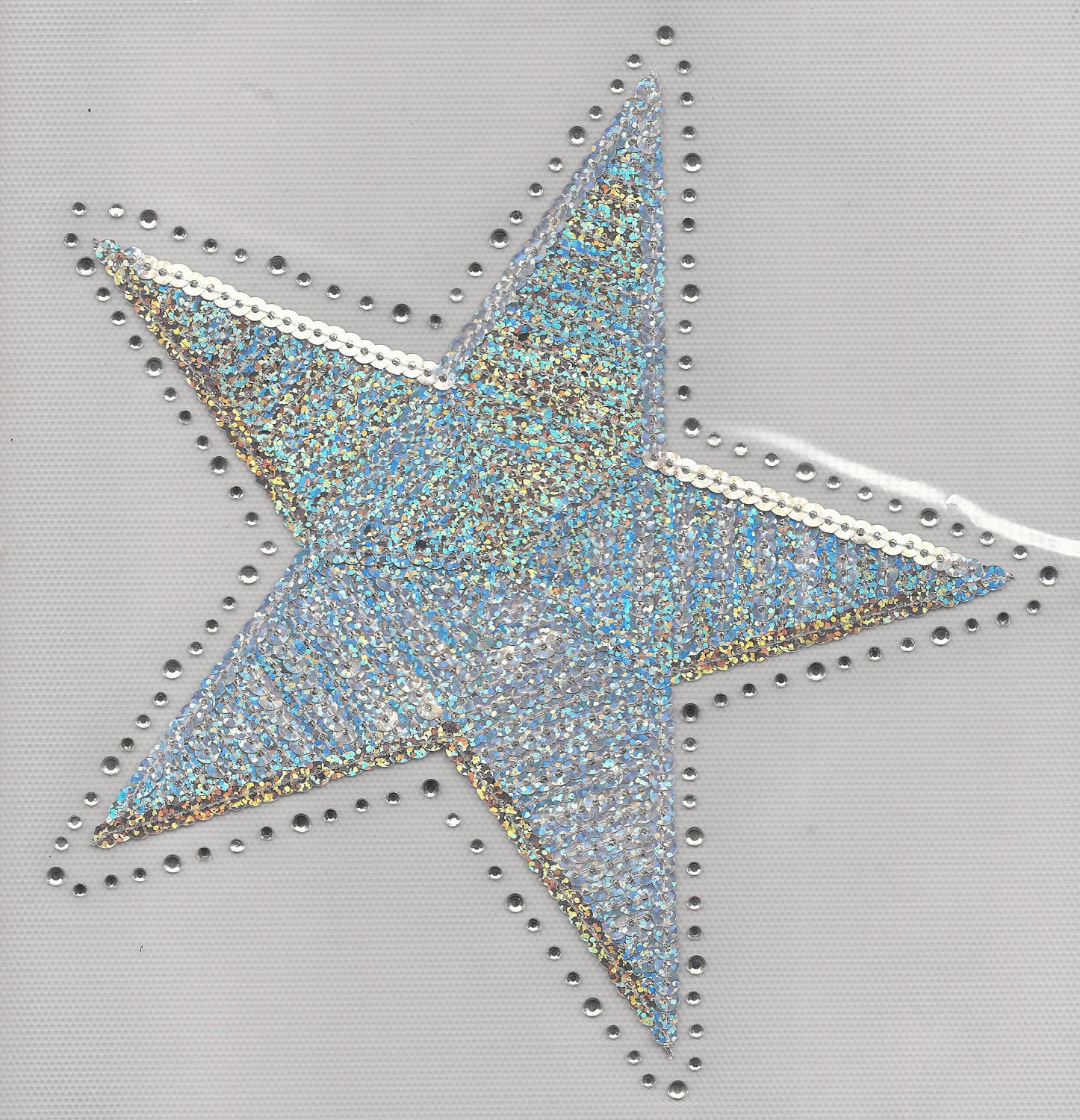 Black Rhinestone Star Iron On Patch – Scratch Decor