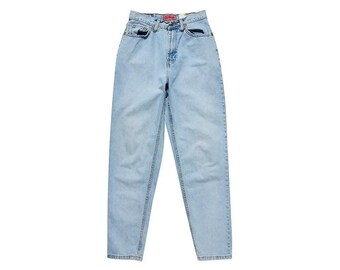 Vaqueros GAP de talle alto vintage, denim desgastado, talla 4
