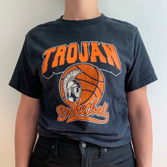 Classic Graphic T-Shirt, Basketball Logo