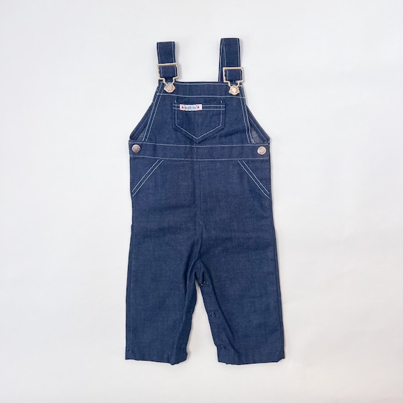 Vintage Health-Tex Made in USA Overalls—70s Baby … - image 1