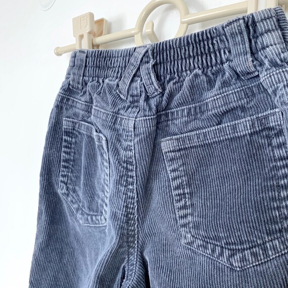 Vintage Kids Corduroy Pants, Faded Blue Cords  by… - image 9