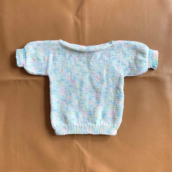 MADE to Order Bears Child Knit Sweater Vest Kleding Unisex kinderkleding Sweaters size 6 months to 24 months 