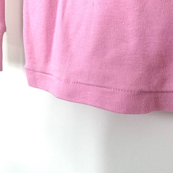 Vintage 90s Kids Pink Turtleneck, Little Brooke f… - image 8