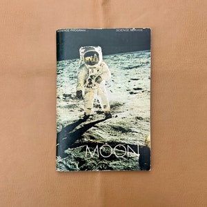 Science Service Moon, 1971—Vintage Young Adult Moon Science Book