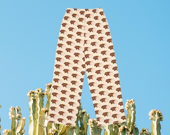 Pantalón ancho all over unisex