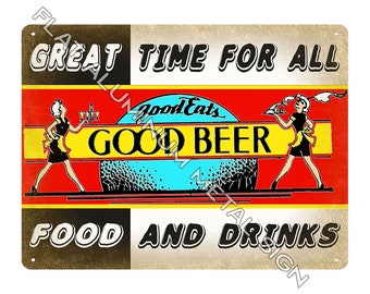 Restaurant Diner decorations METAL SIGN gift for 1950 style wall decor art 374