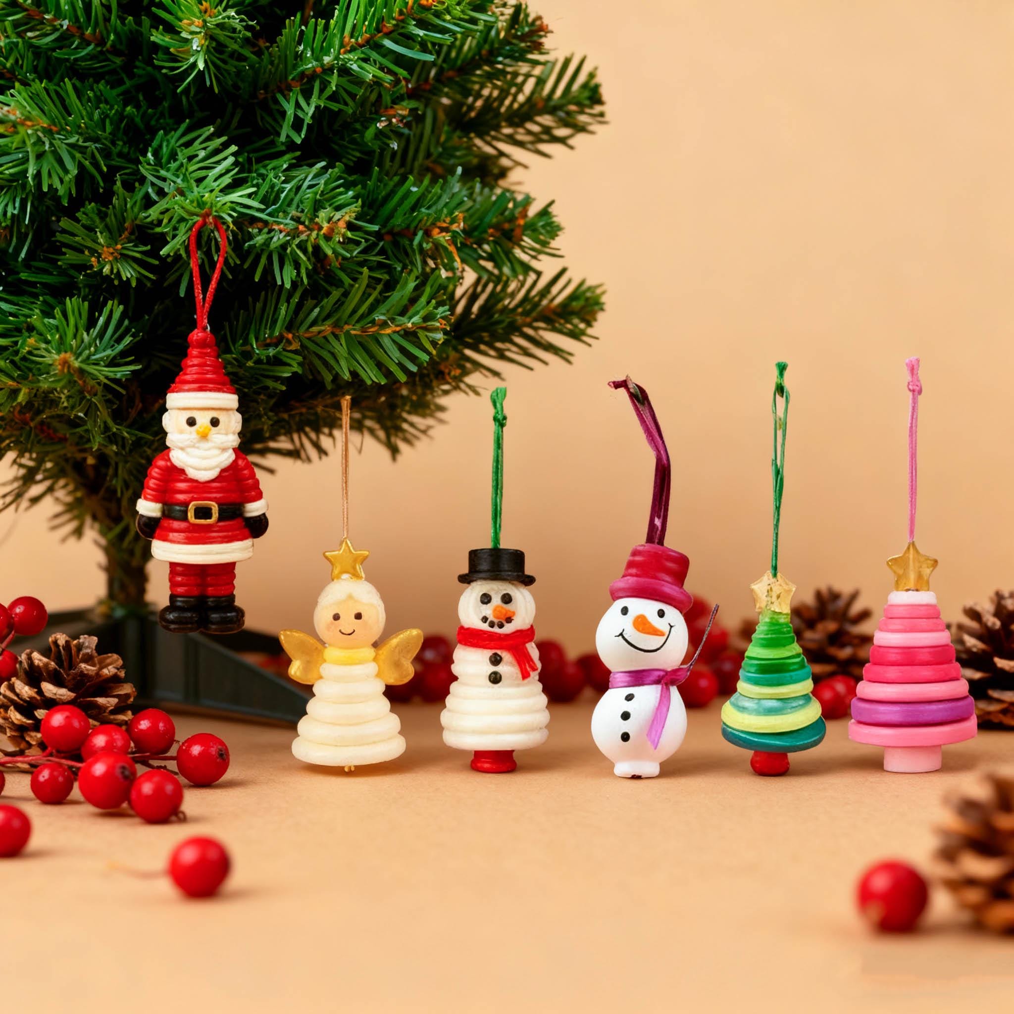 40 Sweet and Easy Angel Crafts for Kids To Make! 26 Make Your Own Button Santa Ornament Kit,DIY Christmas Craft for Kids…