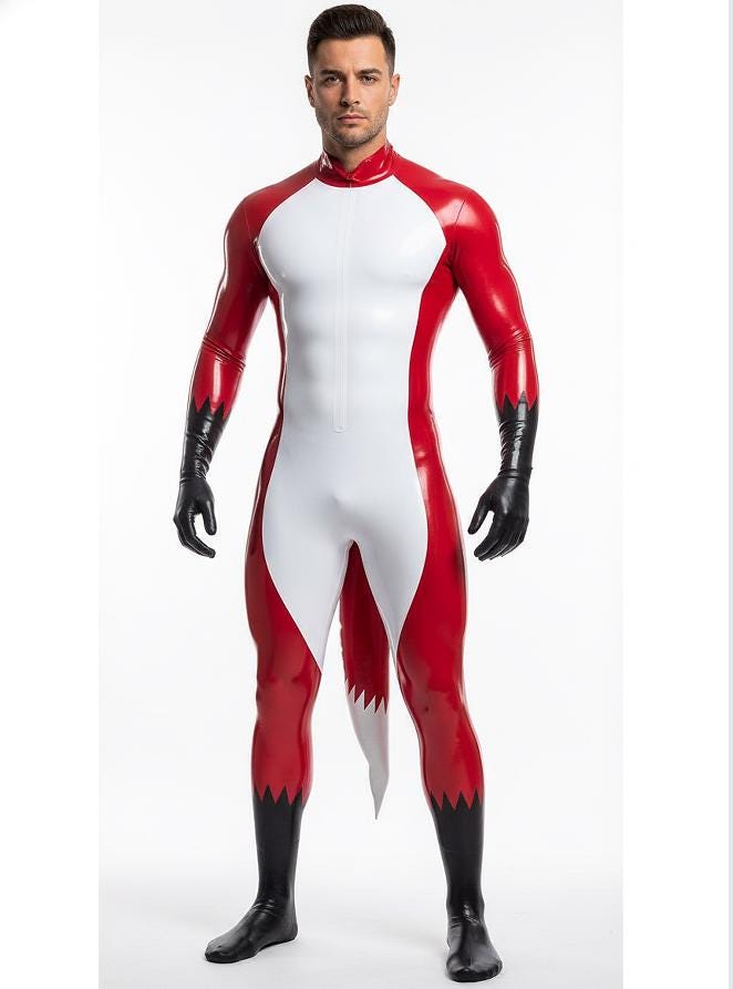 Inflatable latex animal suit - Etsy 日本