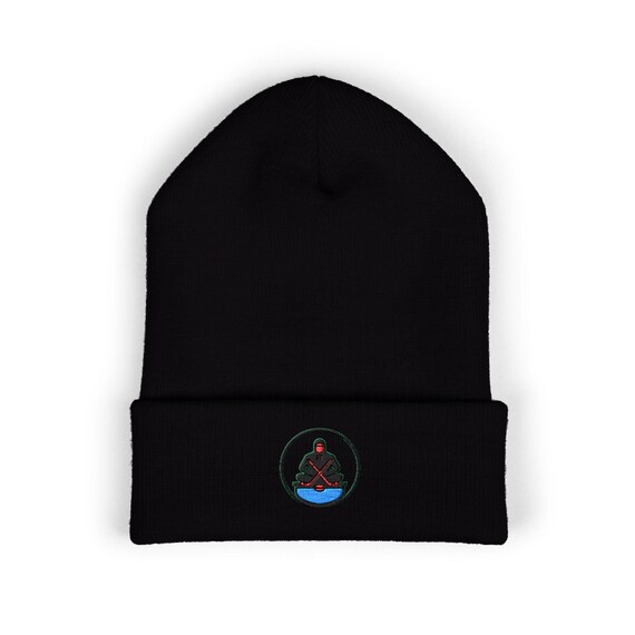 The Mindful Athlete® Hockey Beanie | Embroidered Cuffed Knit Hat