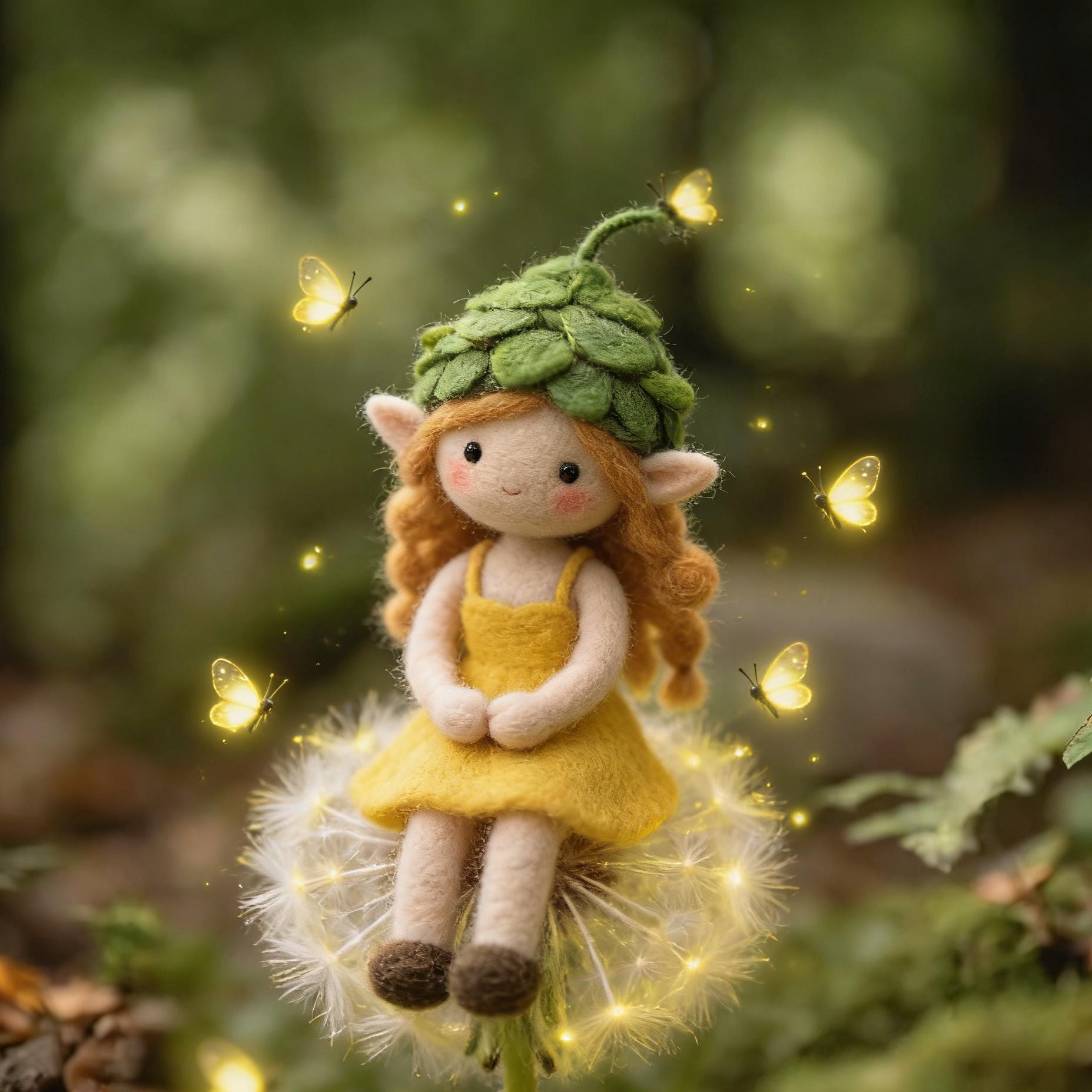 羊毛フェルト人形 - Etsy 日本