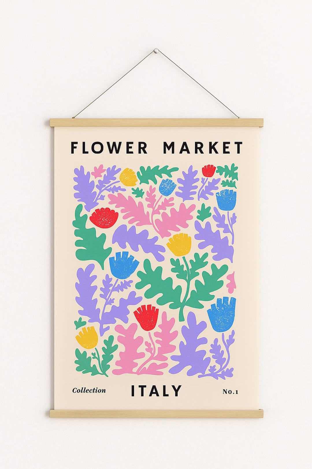 Flower Market Art Print — Digital Download - Etsy