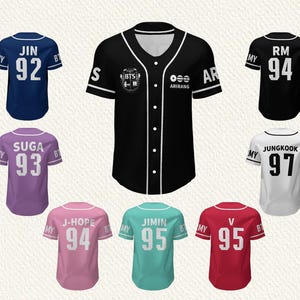 Jimin 95 Jersey - Etsy