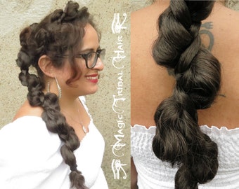 Messy Braid Butterfly Style YOUR HAIR COLOR Ponytail Extension - Etsy Messy Braid Butterfly Style YOUR HAIR COLOR Ponytail Extension - Etsy