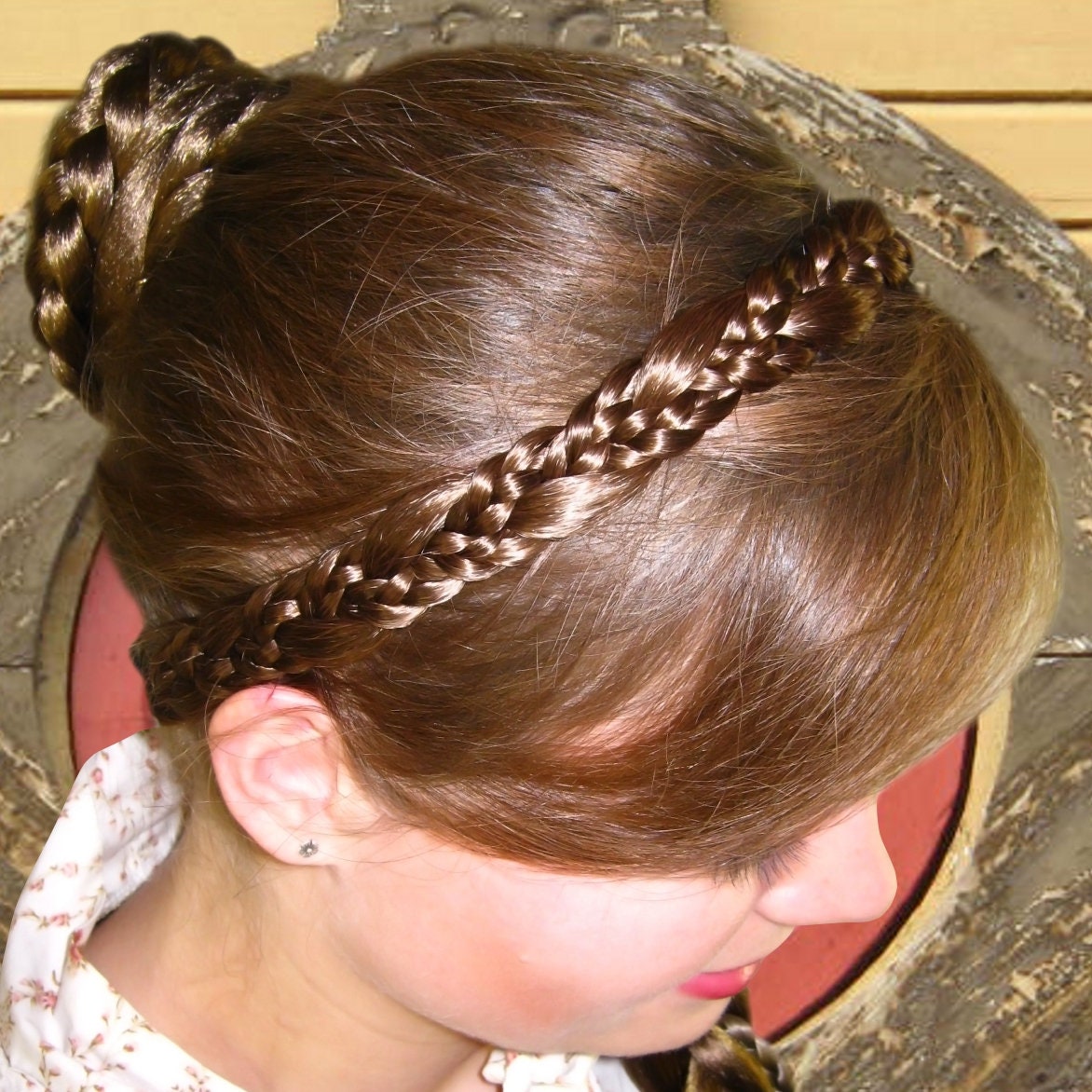 BOBIYA 2 Strengen Synthetisch Haar Gevlochten Hoofdband Klassieke Grof Gevlochten Vlechten Elastisch Stretch Haarstukje voor Vrouwen Meisje Schoonheidsaccessoire (Medium Bruin BOBIYA 2 Strengen Synthetisch Haar Gevlochten Hoofdband Klassieke Grof Gevlochten Vlechten Elastisch Stretch Haarstukje voor Vrouwen Meisje Schoonheidsaccessoire (Medium Bruin