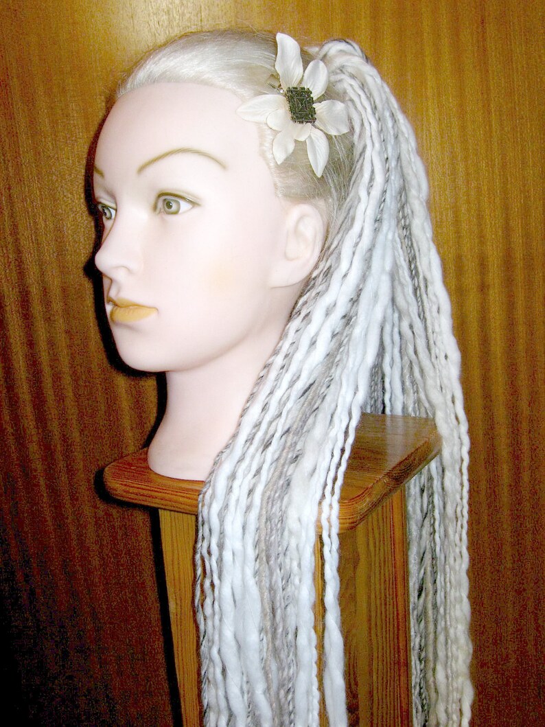 DREAD FALLS WOLFHEART 112 yarn dreads Viking larp dreadlocks | Etsy