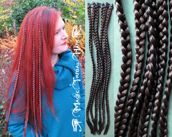 Buy Clip-in Braids YOUR HAIR COLOR Natural Braid Hair Extensions Online in  India - Etsy