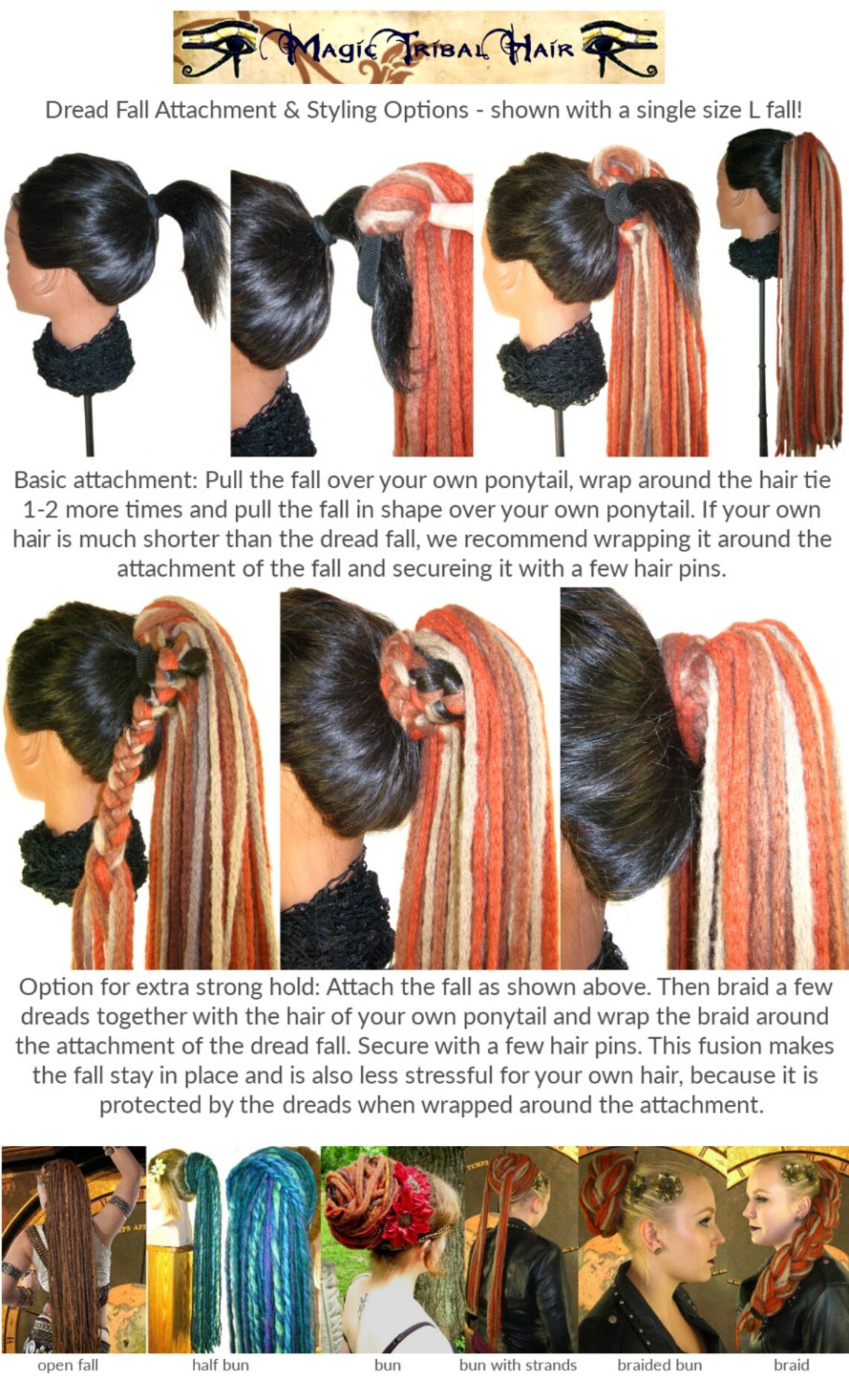 YARN HAIR FALLS purple Dream Tribal Fusion Hair Etsy