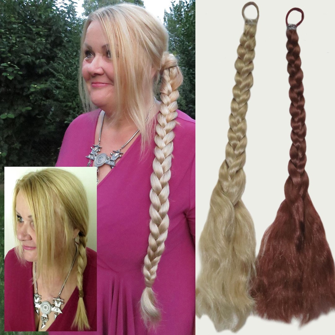 Braid Hair Filler YOUR COLOR Paranda Style Ponytail Falls